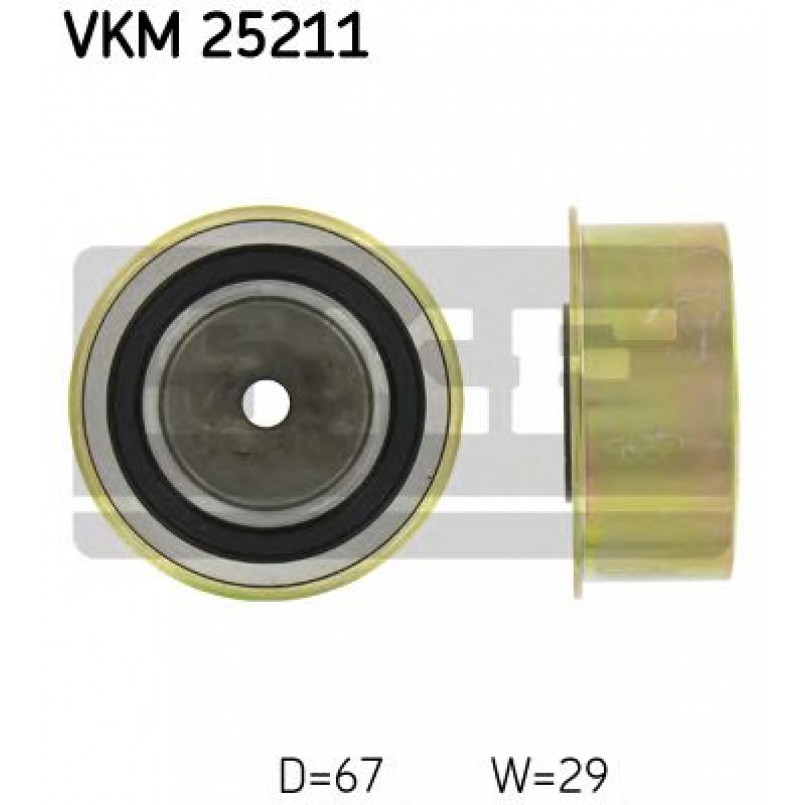 VKM 25211 SKF Ролик модуля натягувача ременя